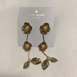 Kate Spade Lavish Bloom Linear Earrings